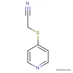Molecular Structure of 89795-78-8 (Acetonitrile, (4-pyridinylthio)-)