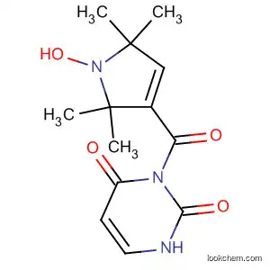 Molecular Structure of 94772-78-8 (1H-Pyrrol-1-yloxy,
3-[(3,6-dihydro-2,6-dioxo-1(2H)-pyrimidinyl)carbonyl]-2,5-dihydro-2,2,5,
5-tetramethyl-)