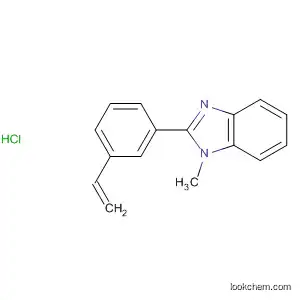 Molecular Structure of 94814-05-8 (1H-Benzimidazole, 2-(3-ethenylphenyl)-1-methyl-, monohydrochloride)
