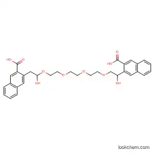 2-Naphthalenecarboxylic acid,
3,3'-[3,6,9,12-tetraoxatetradecane-1,14-diylbis(oxy)]bis-