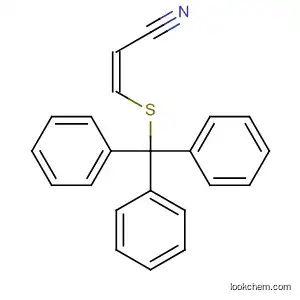 2-Propenenitrile, 3-[(triphenylmethyl)thio]-, (Z)-