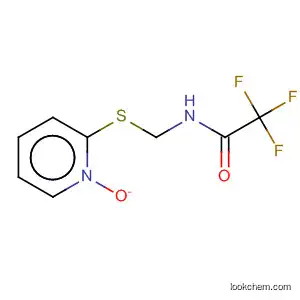 Molecular Structure of 97936-76-0 (Acetamide, 2,2,2-trifluoro-N-[[(1-oxido-2-pyridinyl)thio]methyl]-)