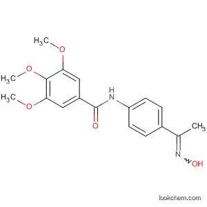 Molecular Structure of 97954-56-8 (Benzamide, N-[4-[1-(hydroxyimino)ethyl]phenyl]-3,4,5-trimethoxy-)
