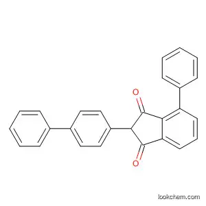 Molecular Structure of 98235-28-0 (1H-Indene-1,3(2H)-dione, 2-[1,1'-biphenyl]-4-yl-4-phenyl-)