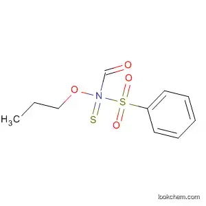 Molecular Structure of 102860-26-4 (Carbamothioic acid, (phenylsulfonyl)-, O-propyl ester)