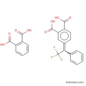Molecular Structure of 110011-41-1 (1,2-Benzenedicarboxylic acid,
4,4'-(2,2,2-trifluoro-1-phenylethylidene)bis-)