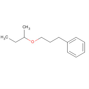 Molecular Structure of 110966-14-8 (Benzene, [3-(1-methylpropoxy)propyl]-)