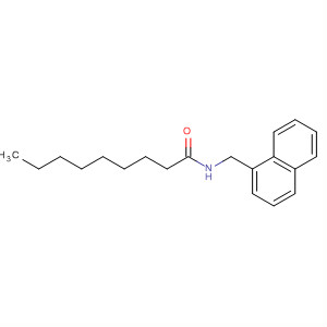 Molecular Structure of 114847-35-7 (Nonanamide, N-(1-naphthalenylmethyl)-)