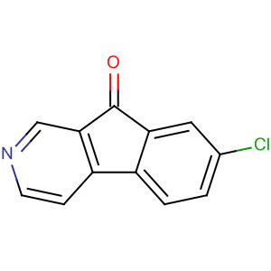 Molecular Structure of 114995-35-6 (9H-Indeno[2,1-c]pyridin-9-one, 7-chloro-)