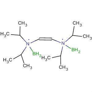Molecular Structure of 115032-29-6 (Boranamine, 1,1'-(1,2-ethenediyl)bis[N,N-bis(1-methylethyl)-, (Z)-)