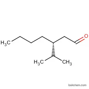 Molecular Structure of 115562-79-3 (Heptanal, 3-(1-methylethyl)-, (R)-)