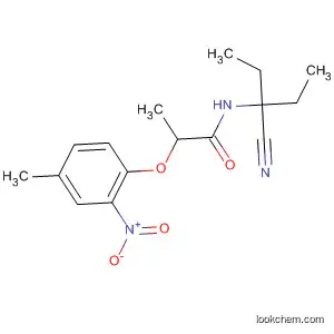 Propanamide, N-(1-cyano-1-ethylpropyl)-2-(4-methyl-2-nitrophenoxy)-