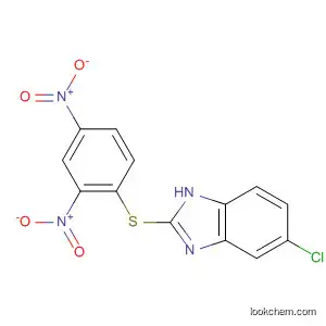 Molecular Structure of 115878-09-6 (1H-Benzimidazole, 5-chloro-2-[(2,4-dinitrophenyl)thio]-)