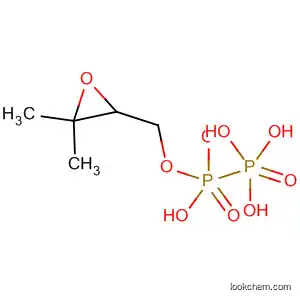 Molecular Structure of 115914-69-7 (Diphosphoric acid, mono[(3,3-dimethyloxiranyl)methyl] ester)