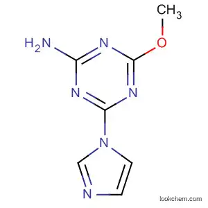 1,3,5-Triazin-2-amine, 4-(1H-imidazol-1-yl)-6-methoxy-