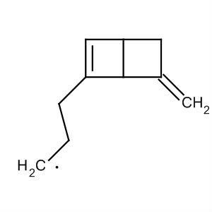 Molecular Structure of 115942-59-1 (Propyl, 3-(6-methylenebicyclo[2.2.0]hexa-2,5-dien-2-yl)-)