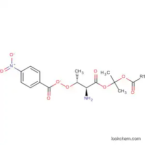 Molecular Structure of 115963-33-2 (L-Threonine, 1-methylethyl ester, 4-nitrobenzoate (ester))
