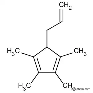 Molecular Structure of 116054-17-2 (1,3-Cyclopentadiene, 1,2,3,4-tetramethyl-5-(2-propenyl)-)