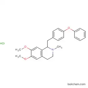 Isoquinoline,
1,2,3,4-tetrahydro-6,7-dimethoxy-2-methyl-1-[(4-phenoxyphenyl)methyl]-
, hydrochloride