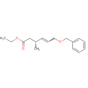 4-Hexenoic acid, 3-methyl-6-(phenylmethoxy)-, ethyl ester, (R)-