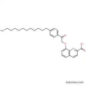 2-Quinolinecarboxylic acid, 8-[2-(4-dodecylphenyl)-2-oxoethoxy]-