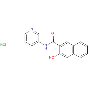 2-Naphthalenecarboxamide, 3-hydroxy-N-3-pyridinyl-, monohydrochloride