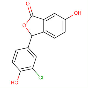 2(3H)-Benzofuranone, 3-(3-chloro-4-hydroxyphenyl)-6-hydroxy-