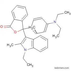 Molecular Structure of 116209-34-8 (1(3H)-Isobenzofuranone,
3-[4-(diethylamino)-2-methylphenyl]-3-(1-ethyl-2-methyl-1H-indol-3-yl)-)