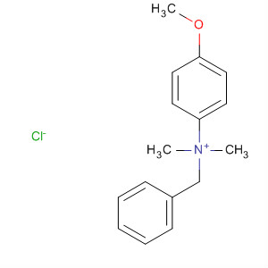 Benzenemethanaminium, N-(4-methoxyphenyl)-N,N-dimethyl-, chloride