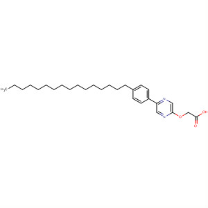 Acetic acid, [[5-(4-hexadecylphenyl)pyrazinyl]oxy]-
