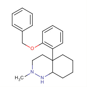 Cinnoline, decahydro-2-methyl-4a-[2-(phenylmethoxy)phenyl]-