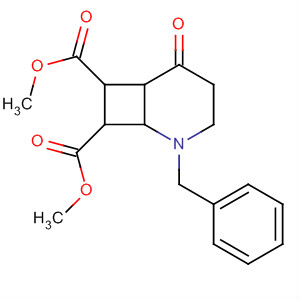 Molecular Structure of 116393-05-6 (2-Azabicyclo[4.2.0]octane-7,8-dicarboxylic acid,
5-oxo-2-(phenylmethyl)-, dimethyl ester)