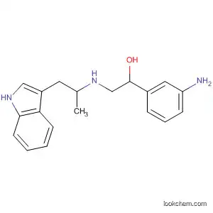 Molecular Structure of 116394-54-8 (Benzenemethanol,
3-amino-a-[[[2-(1H-indol-3-yl)-1-methylethyl]amino]methyl]-)