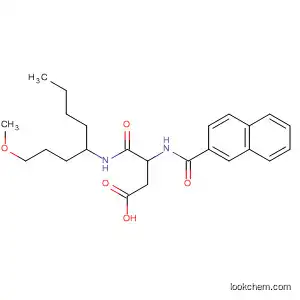 Butanoic acid,
4-[(3-methoxypropyl)pentylamino]-3-[(2-naphthalenylcarbonyl)amino]-4-
oxo-