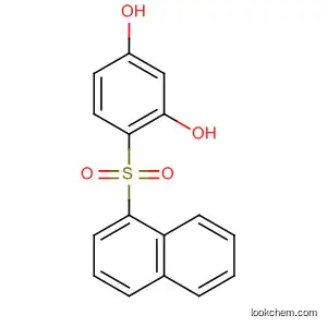Molecular Structure of 116410-54-9 (1,3-Benzenediol, 4-(1-naphthalenylsulfonyl)-)