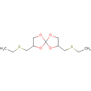 1,4,6,9-Tetraoxaspiro[4.4]nonane, 2,7-bis[(ethylthio)methyl]-