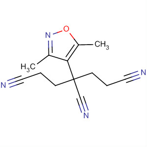 Molecular Structure of 116422-80-1 (1,3,5-Pentanetricarbonitrile, 3-(3,5-dimethyl-4-isoxazolyl)-)