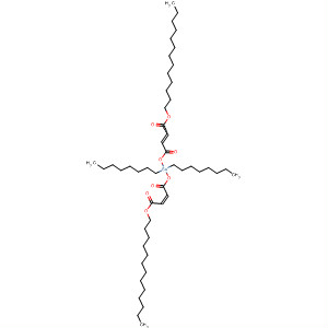 Molecular Structure of 116430-10-5 (5,7,12-Trioxa-6-stannapentacosa-2,9-dienoic acid,
6,6-dioctyl-4,8,11-trioxo-, tridecyl ester, (Z,Z)-)