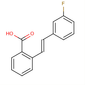 Benzoic acid, 2-[2-(3-fluorophenyl)ethenyl]-, (E)-
