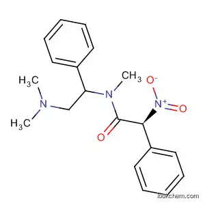 Molecular Structure of 116508-30-6 (Benzeneacetamide,
N-[2-(dimethylamino)-1-phenylethyl]-N-methyl-2-nitro-, (S)-)