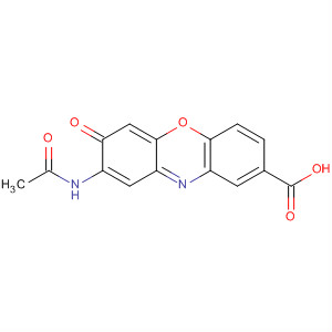 3H-Phenoxazine-8-carboxylic acid, 2-(acetylamino)-3-oxo-