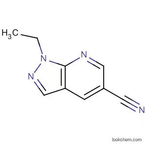 1H-Pyrazolo[3,4-b]pyridine-5-carbonitrile, 1-ethyl-