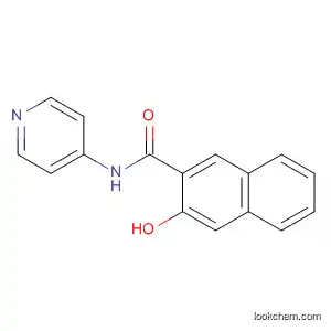 Molecular Structure of 116539-68-5 (2-Naphthalenecarboxamide, 3-hydroxy-N-4-pyridinyl-)