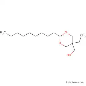Molecular Structure of 116651-92-4 (1,3-Dioxane-5-methanol, 5-ethyl-2-nonyl-)