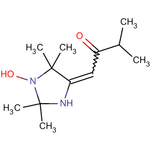 1-Imidazolidinyloxy, 2,2,5,5-tetramethyl-4-(3-methyl-2-oxobutylidene)-
