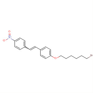 Benzene, 1-[(6-bromohexyl)oxy]-4-[2-(4-nitrophenyl)ethenyl]-