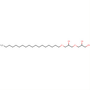 Molecular Structure of 121637-23-8 (1,2-Propanediol, 3-[2-hydroxy-3-(octadecyloxy)propoxy]-)