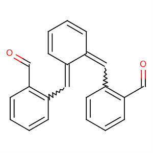 Molecular Structure of 126079-37-6 (Benzaldehyde, 2,2'-[1,2-phenylenebis(methylene)]bis-)