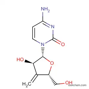 Molecular Structure of 134660-26-7 (Cytidine, 3'-deoxy-3'-methylene-)
