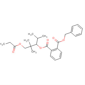 1,2-Benzenedicarboxylic acid, 2,2-dimethyl-1-(1-methylethyl)-3-(1-oxopropoxy)propyl phenylmethyl ester